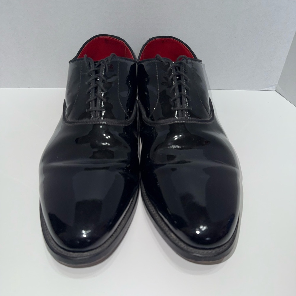 Allen Edmonds 9008 Size 14 BBlack Patent Oxfords